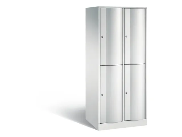 armoire multicases,corps RAL7035,face avant RAL7035