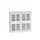 wandkast 1000x1050x350mm 2xStalen bodem sokkel Ral 7035 front Ral 7035