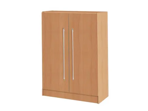 Draaideurkast Hxbxd 1270x800x420mm 3 Oh Stanggreep Beuken