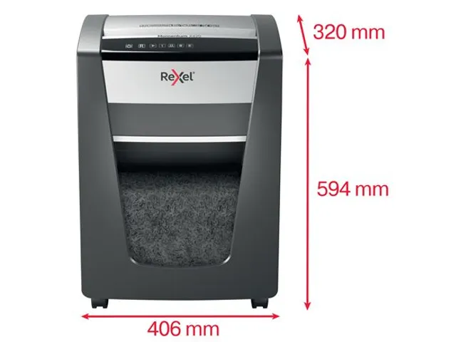 Papiervernietiger Rexel Momentum X420 snippers 4x40mm P-4