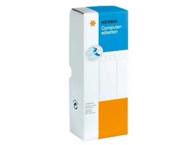 Computeretiketten 3000 101x48mm Perforatie 1-baans
