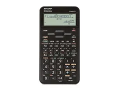 Calculator Sharp ELW531TLBBK zwart wetenschappelijk write view
