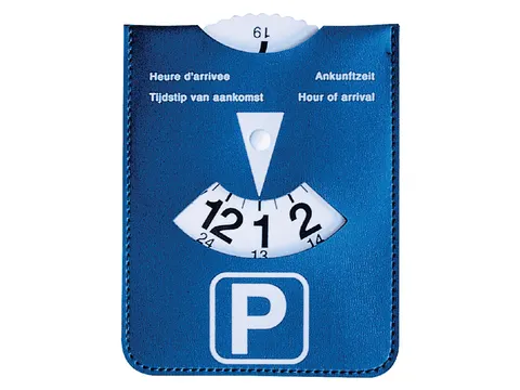 Parkeerschijf blauw