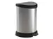 Pedaalemmer Decobin 20 Liter Zilver