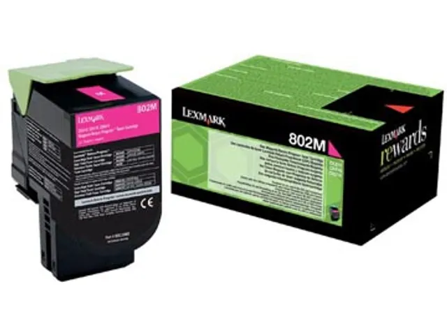 Return Program toner 802, 1.000 pages, OEM 80C20M0, magenta