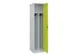 locker voor scheiding van kleding,HxBxD 1850x400x500mm,1vak