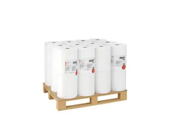 Poetsrol WypAll L40 PowerClean 1-laags 750vel wit 7452 Pallet