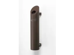 Wandasbak 2.5 liter HxØ 500x120mm Deep-Brown Rvs