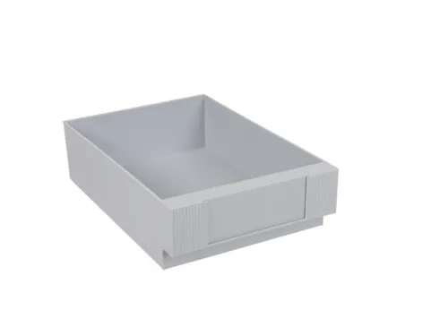 Lade Voor Combi-Ladensysteem Voor Behuizing 102x242x345mm Grijs