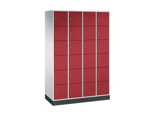 armoire multicases,RAL7035/RAL3003,HxlxP 1950x1220x500mm