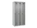 locker voor scheiding van kleding,HxBxD 1850x900x500mm,3vak
