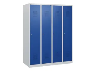 schoollocker,HxBxD 1530x1200x500mm,4vak,vak B 300mm,cil.-slot - 2