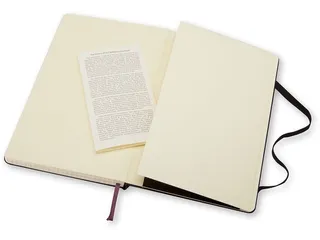 Notitieboek Moleskine pocket 90x140mm ruit 5x5mm soft cover zwart - 5