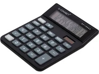 Q-CONNECT bureaurekenmachine KF19065 12 cijfers Zwart - 3