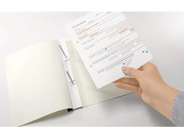 Snelhechter Conceptum Flex A4, chamois, max ca 50 blad, softcover