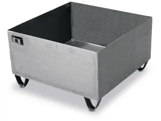 Opvangbak 2X 224L Opvangvol. 224L Rvs H X B X D 360X 1200X 800Mm - 1