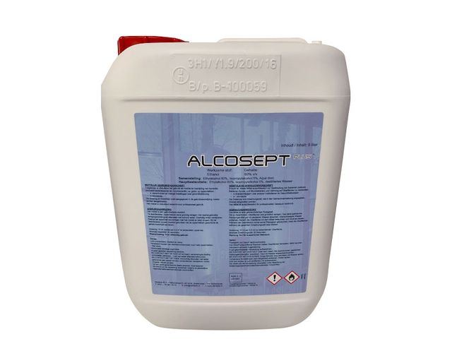 Oppervlakte desinfectie alcohol 80% 5 liter can | KantineSupplies.be