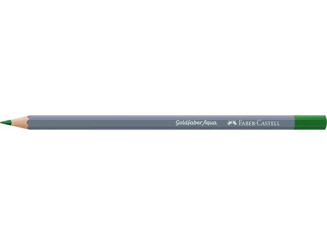Crayon de couleur Aquarelle Faber-Castell Goldfaber 166 vert herbe