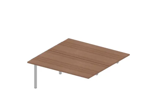 Aanbouwtafel I.h.v. Benchtafel 4-Voet 680-760X1600X1600Mm Canaletto
