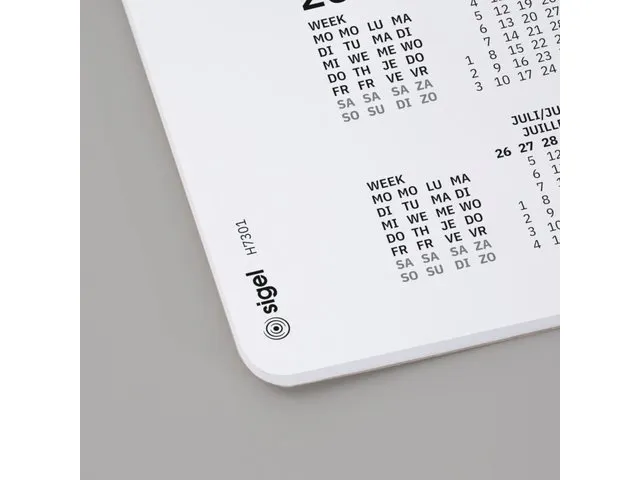 Designonderlegger Sigel punt-gelijnd wit 27/28/29 59,5x41cm 30 vel 80