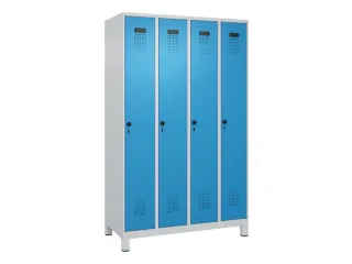 locker voor scheiding van kleding,HxBxD 1950x1200x500mm,4vak - 2