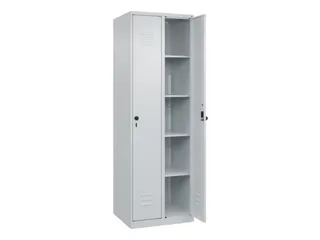 wasgoedverdeelkast,HxBxD 1850x600x500mm,vak B 300mm,draaigrendel - 2