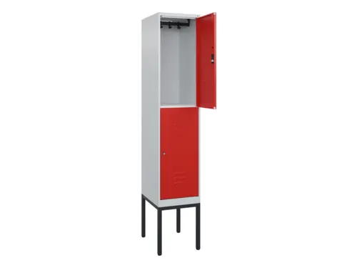 dubbeldekse locker,HxBxD 2120x400x500mm,1x2vak.,vak B 400mm