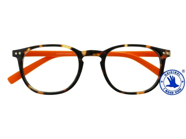 Leesbril I Need You +3.00 dpt Junior Selection bruin-oranje