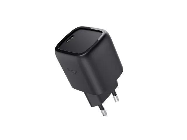Trust Maxo USB oplader 30W GaN 25519 1x USB zwart