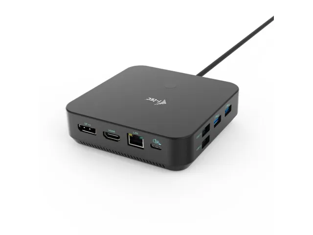 USB-C HDMI Dual DP Docking Station with Power Delivery 100 W