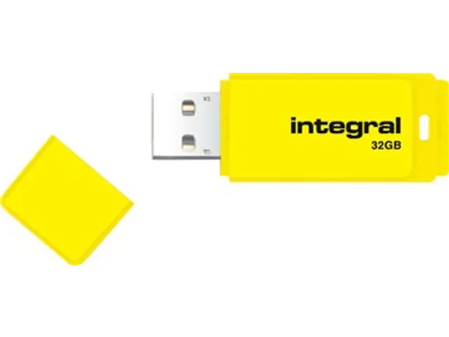 Neon clé USB 2.0, 32 Go, jaune