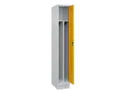 locker voor scheiding van kleding,HxBxD 1950x300x500mm,1vak