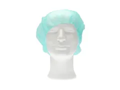 PP non woven haarnet groen 50cm bouffant cap maat M 1000 Stuks