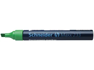 Marker Schneider Maxx 233 permanent beitelpunt groen - 3