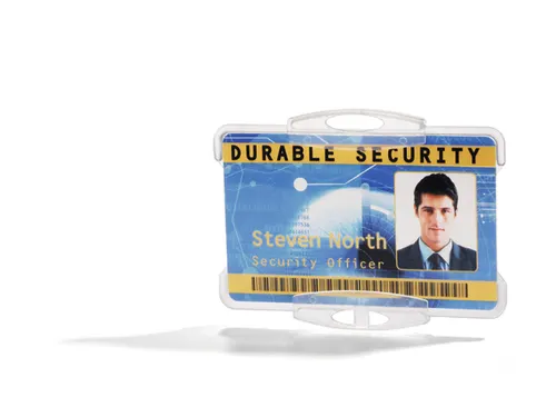Durable Houder Transparant Voor Veiligheidspas 54x85mm Voordeelbundel
