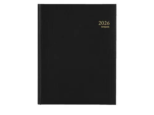 Agenda 2027 Brepols Timing Lima 7dagen/2pagina's zestalig zwart