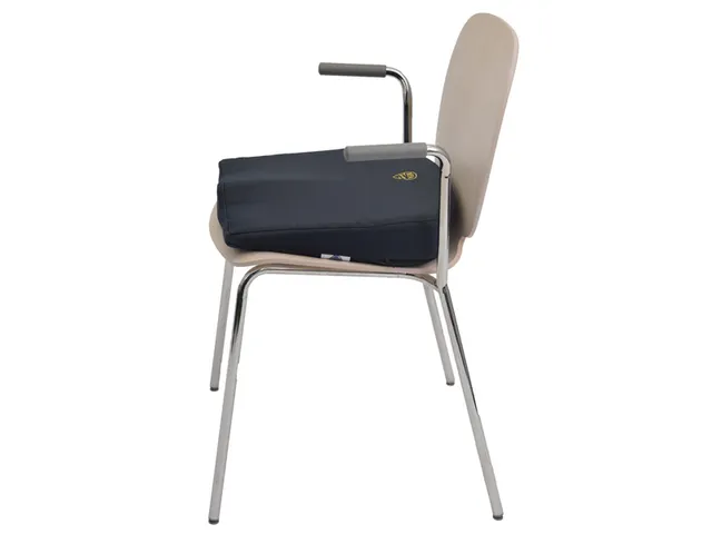 Anatomisch wig Zitkussen grijs