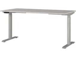 Elektrisch ihv bureau,HxBxD 720-1200x1600x800mm,blad decor kasjmier