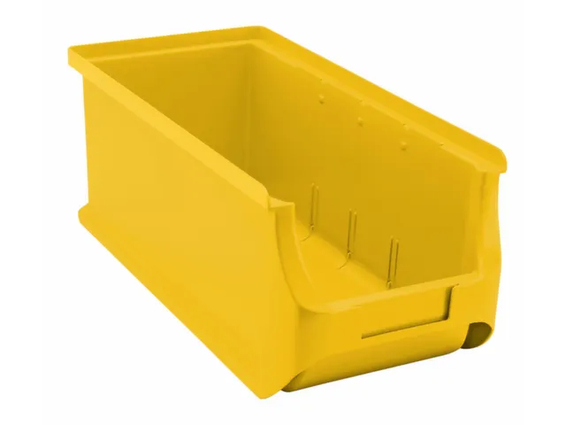 bac à bec,HxlxP 125x150x320mm,PP,jaune