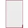 PLAYROOM Playboard draagbaar whiteboard M 75x118cm Rood