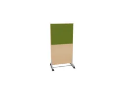 scheidingswand,HxB 1545x800mm,NE-esdoorn,BN7048-groen