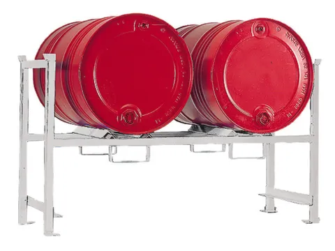 stapelframe,v. 2x200l vat,HxBxD 790x1390x650mm,1xvatensteun,verzinkt