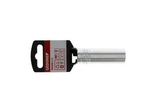 GEDORE RED R61021612 Bougiestekkerdoos 1/2 inch 16mm lengte 65mm