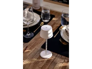 Securit Tafellamp Monte Carlo LED Wit oplaadbaar dimbaar - 5