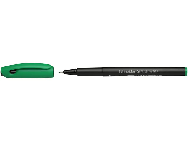 Fineliner Schneider Topliner 967 0,4 mm groen