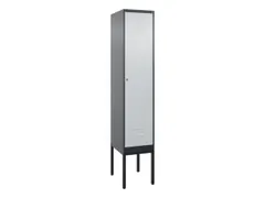locker voor scheiding van kleding,HxBxD 2120x400x500mm,1vak