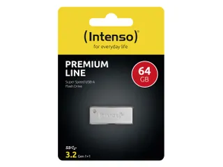 Intenso Usb Stick 3.0 64gb Zwart Premium - 1