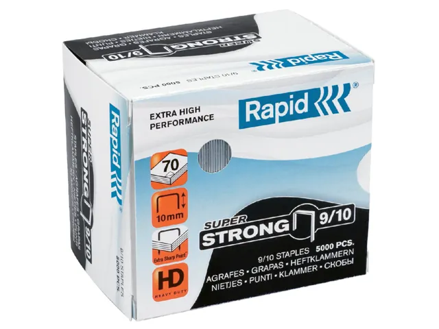 Nieten Rapid 9/10 gegalvaniseerd super strong 5000 stuks