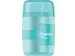 potloodslijper + gom Connect Soft Touch assorti pastelkleuren, op blis