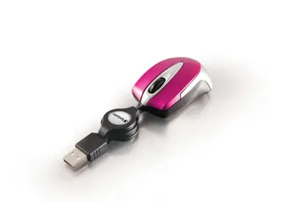 Verbatim Go Mini muis USB Type-A Optisch 1000 DPI Roze - 2